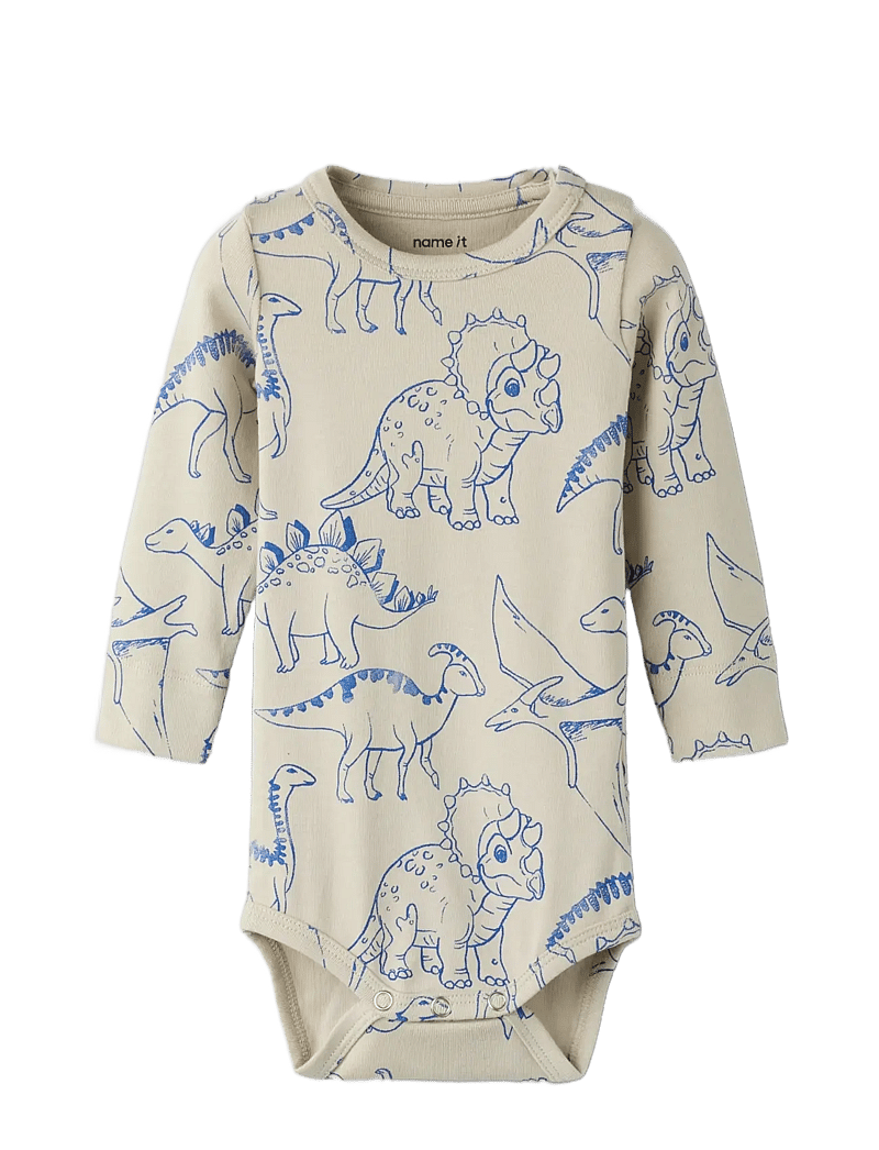 name it - NBMHINOS LS XSL BODY - long-sleeved - peyote - 2