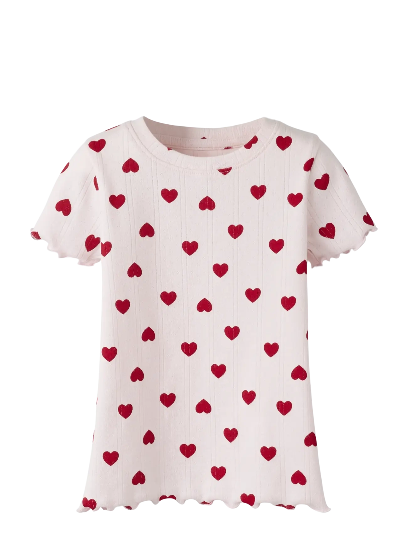 name it NMFHILARY SS TOP - Alussärgid - MAUVE MORN / red
