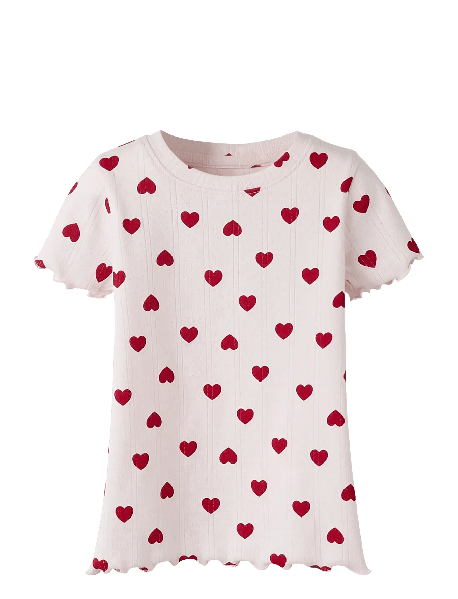 name it - NMFHILARY SS TOP - lyhythihaiset t-paidat - mauve morn - 0