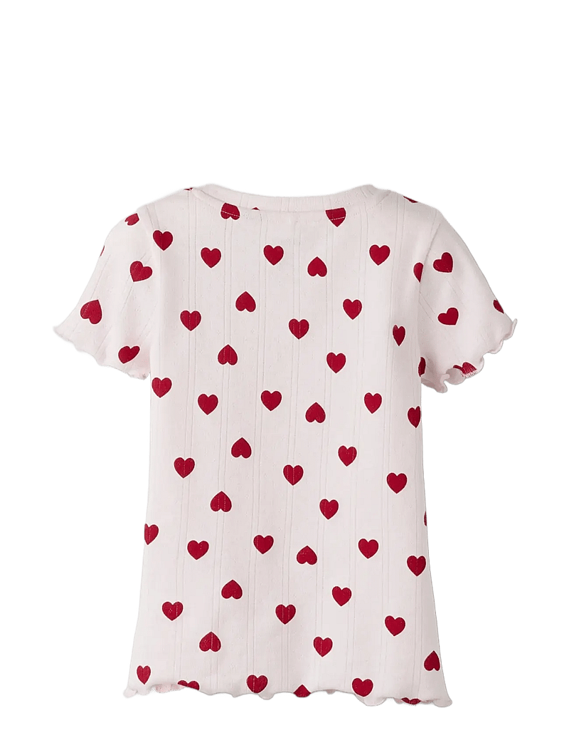 name it - NMFHILARY SS TOP - lühikeste varrukatega t-särgid - mauve morn - 1