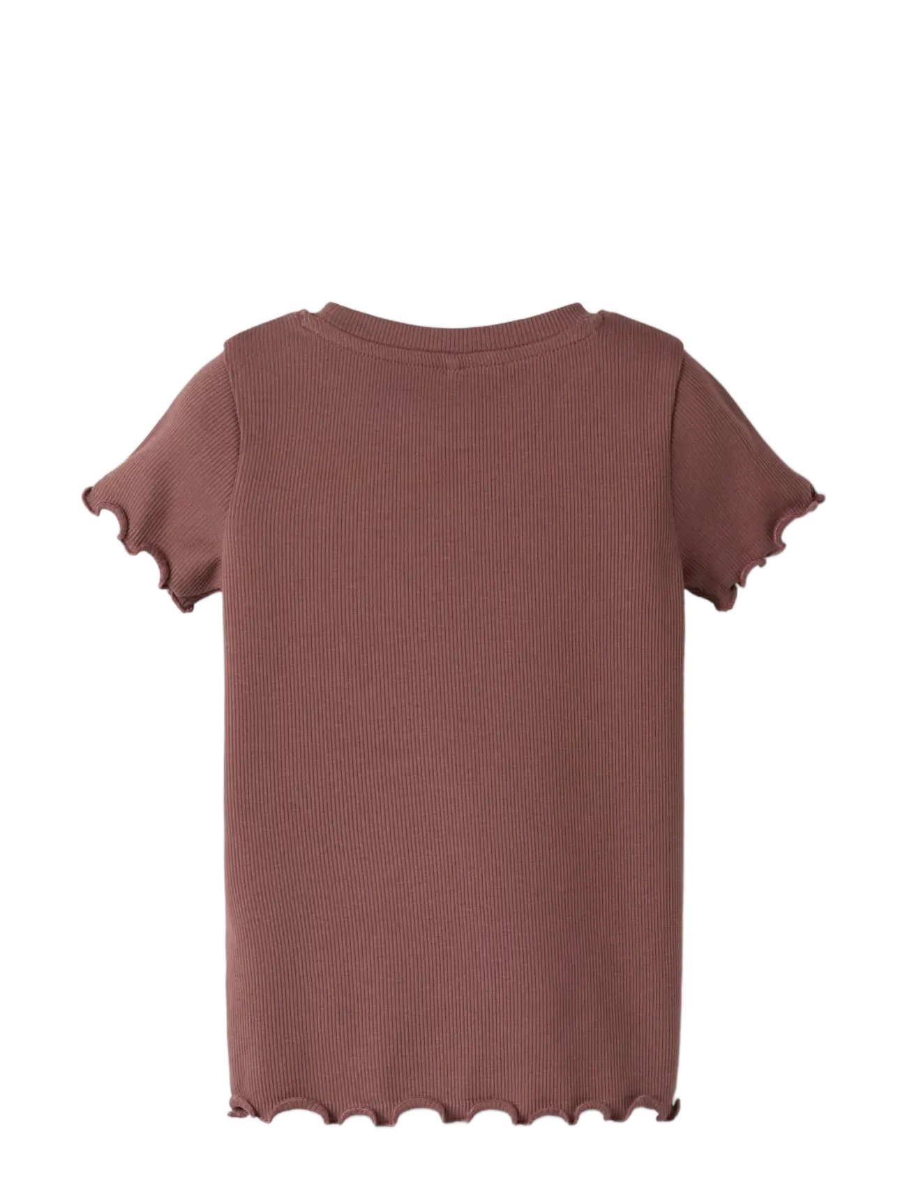 name it - NMFHANILIA SS XSL TOP - kurzärmelige - marron - 1