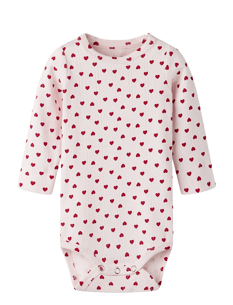 name it - NBFHILARY LS SLIM BODY - langærmede heldragter - mauve morn - 0