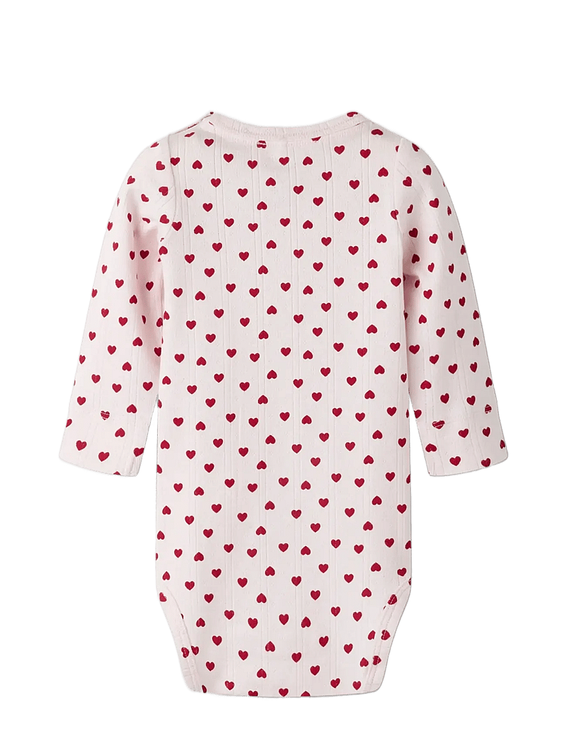 name it - NBFHILARY LS SLIM BODY - langærmede heldragter - mauve morn - 1