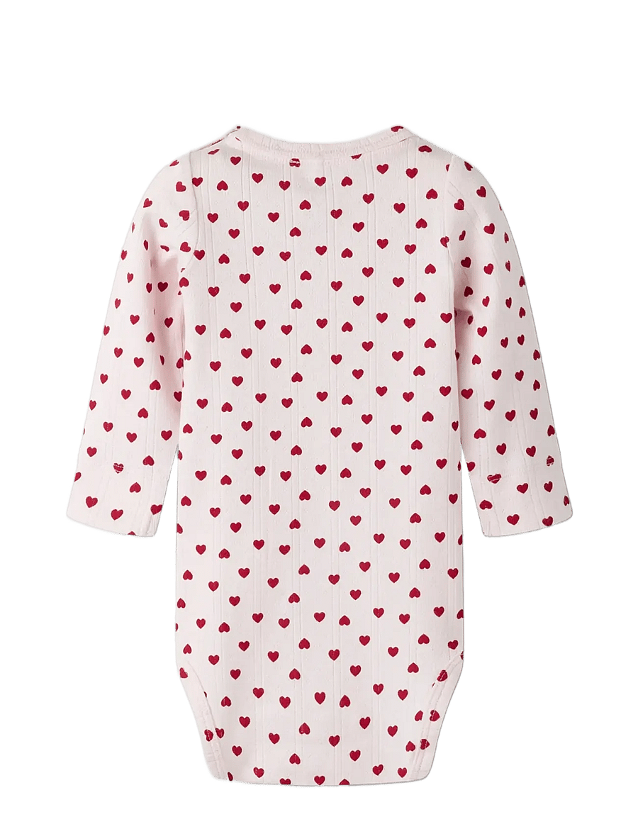 name it - NBFHILARY LS SLIM BODY - langärmelig - mauve morn - 1