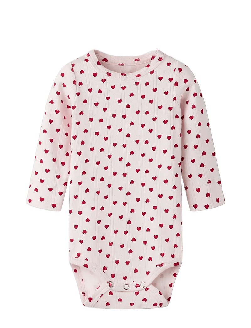 name it - NBFHILARY LS SLIM BODY - langærmede heldragter - mauve morn - 2