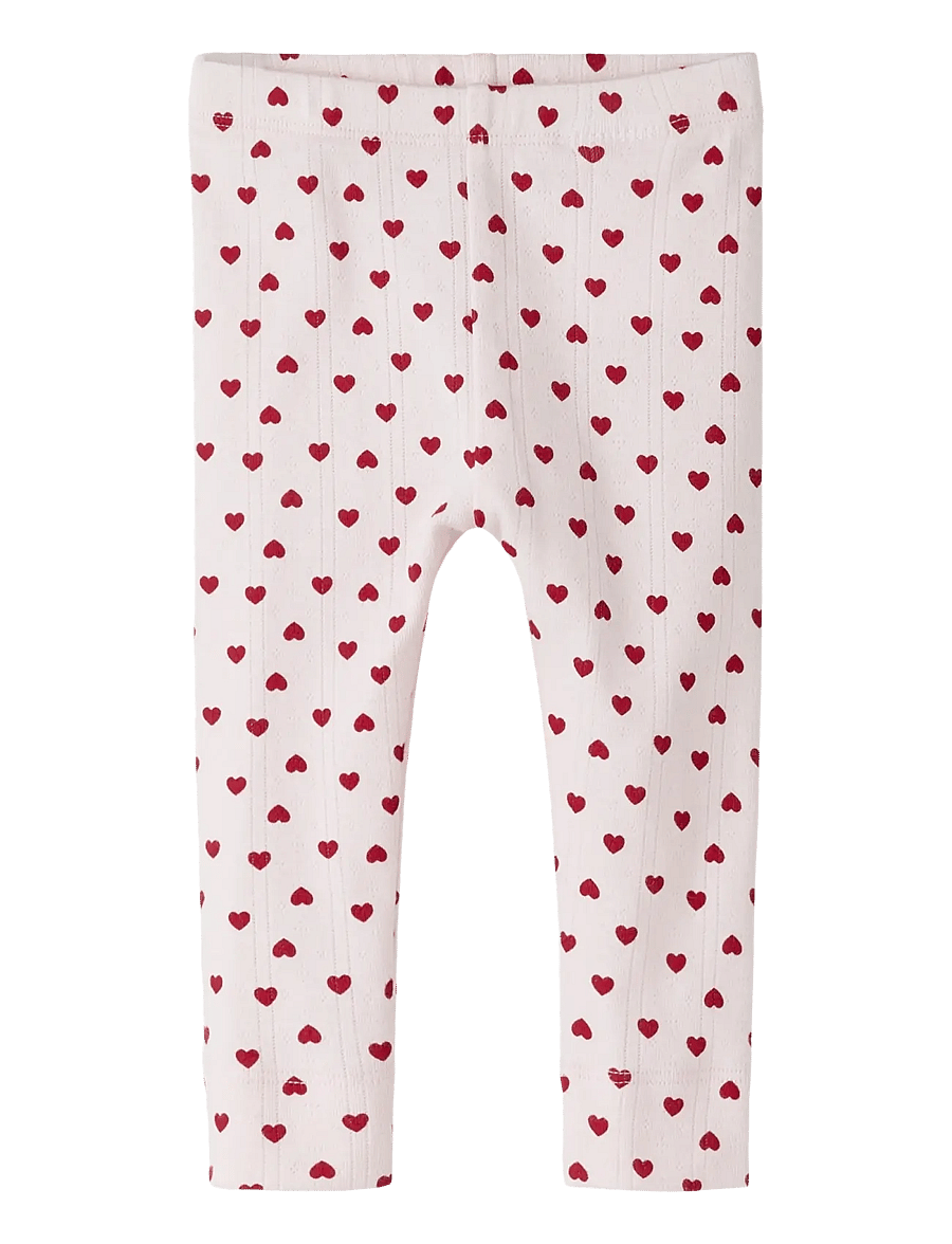 name it - NBFHILARY SLIM LEGGING - leggings - mauve morn - 0