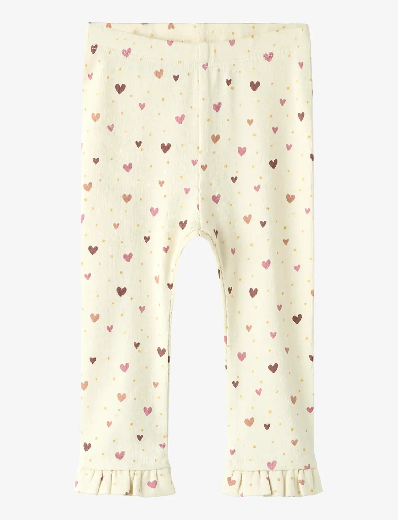 name it - NBFHAYLA XSL LEGGING - suvised sooduspakkumised - almond milk - 0