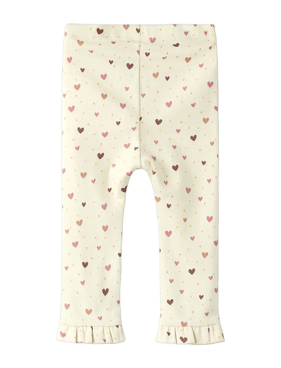name it - NBFHAYLA XSL LEGGING - leggings - almond milk - 1