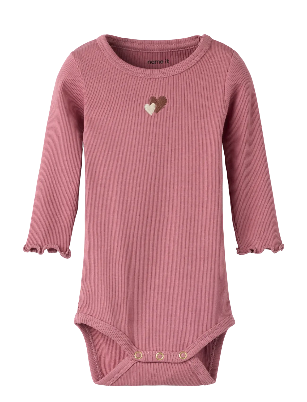 name it NBFHANILIA LS XSL BODY - Langærmede - MESA ROSE / pink/rose