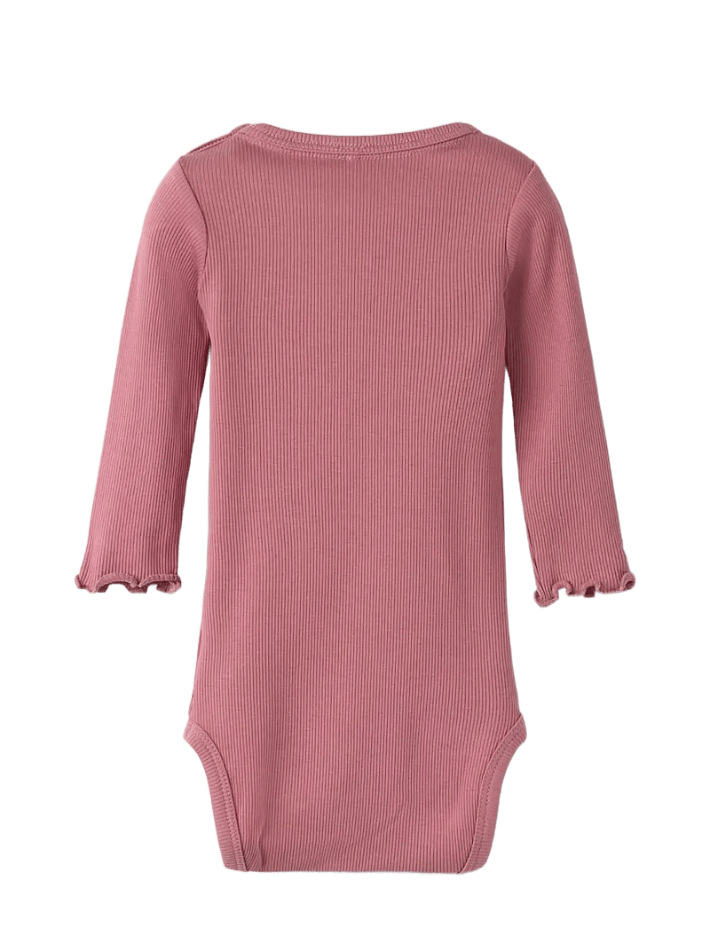 name it - NBFHANILIA LS XSL BODY - langærmede heldragter - mesa rose - 1