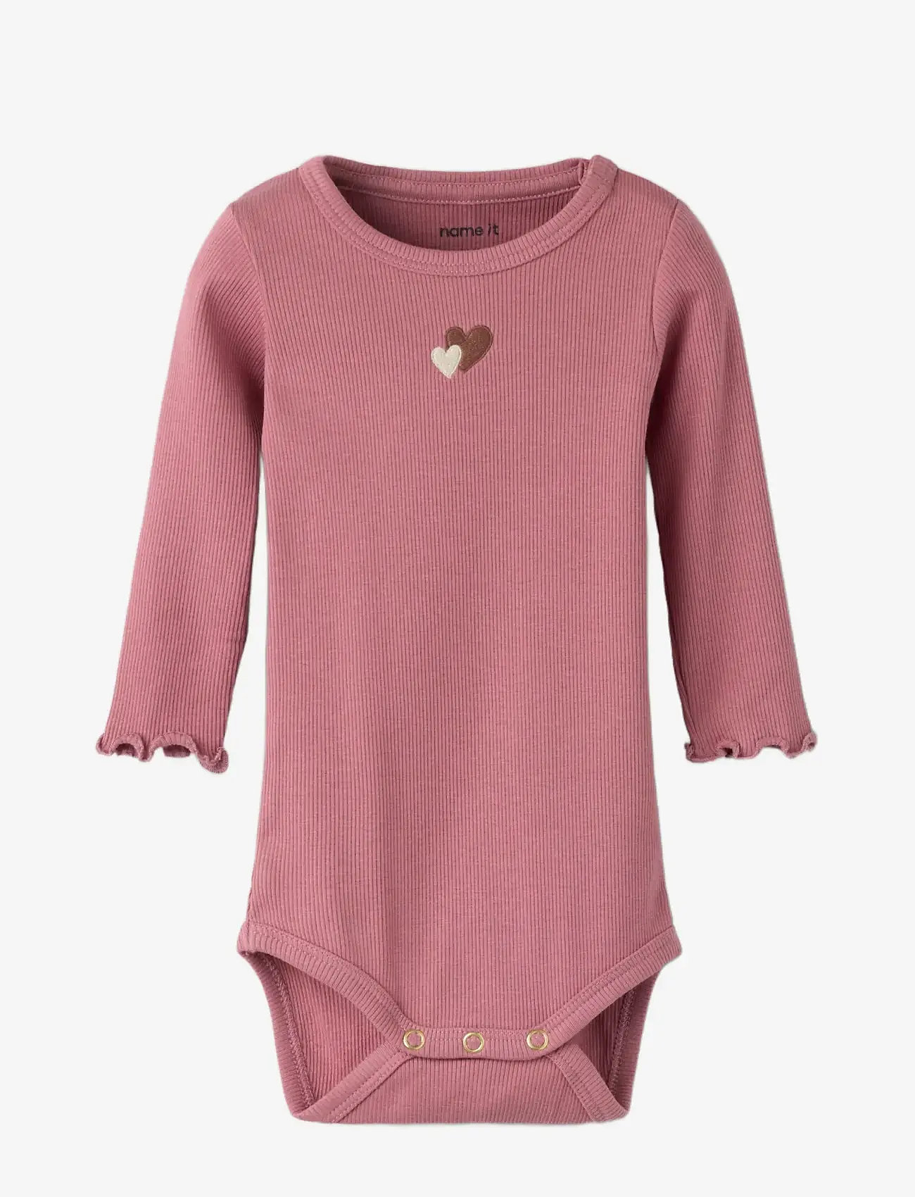 name it - NBFHANILIA LS XSL BODY - langærmede heldragter - mesa rose - 2