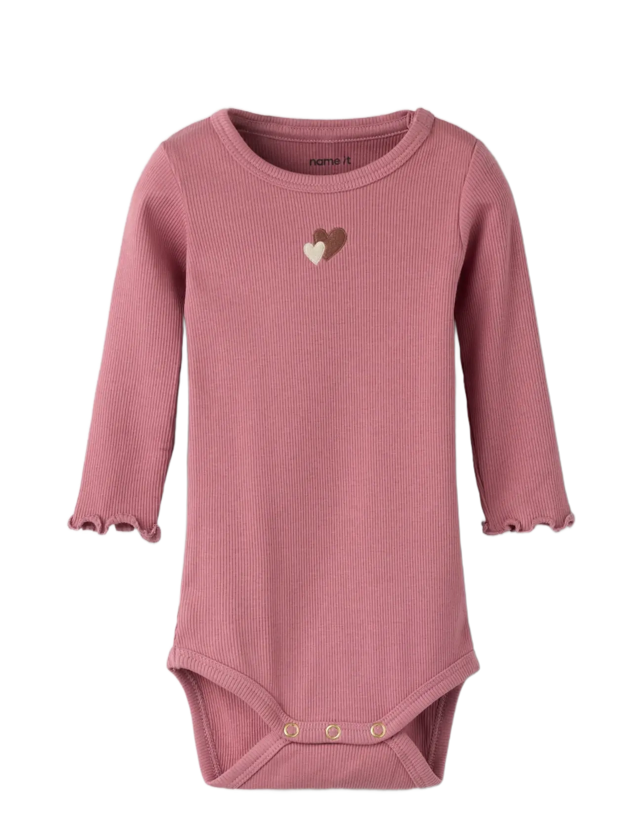 name it - NBFHANILIA LS XSL BODY - langärmelig - mesa rose - 2