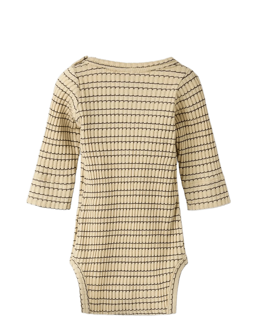 name it - NBMHERBERT LS SLIM BODY - langärmelig - silver lining - 1
