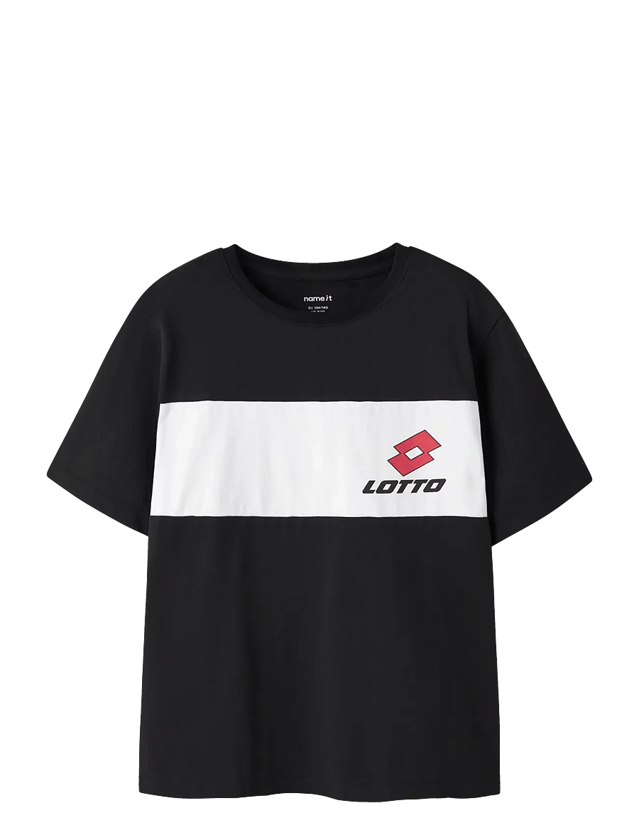 name it - NKNJAKOB LOTTO SS NREG TOP LNOOS VDE - stutterma bolir - black - 0