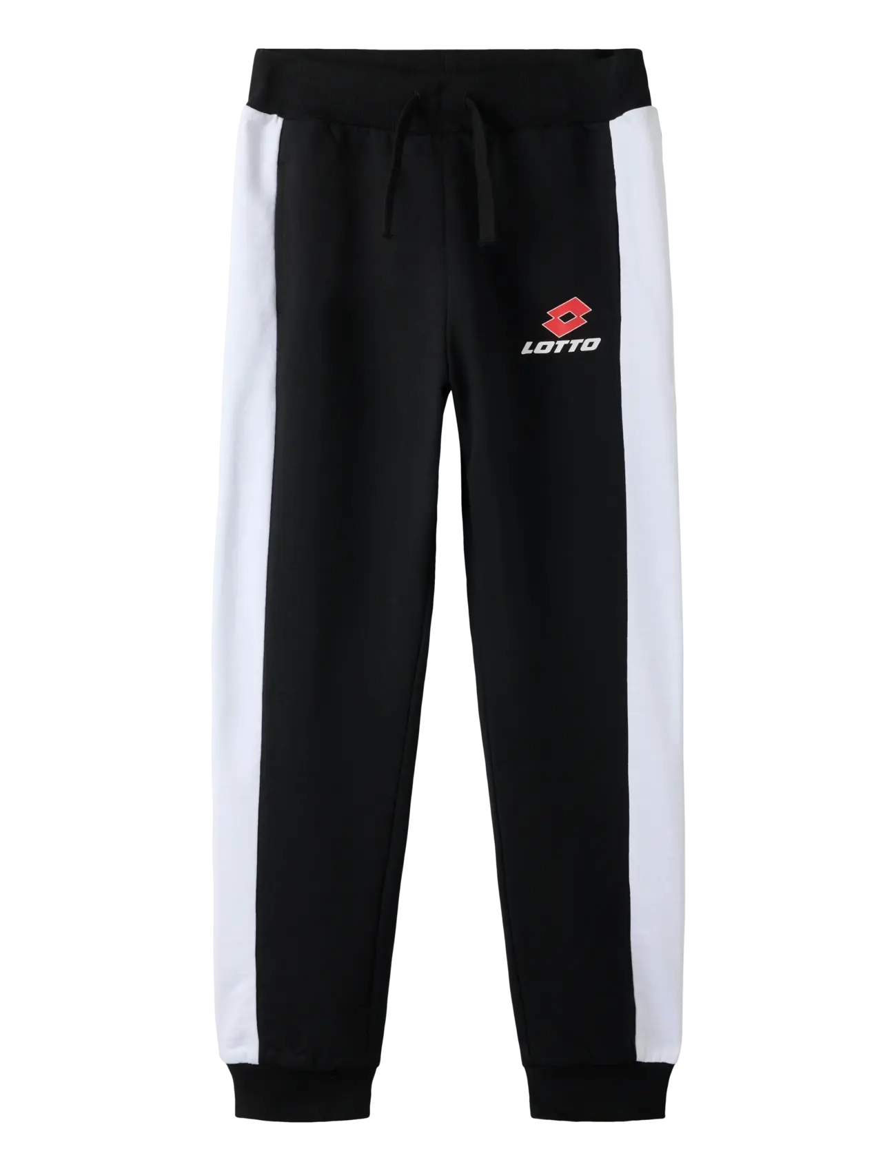 name it NKNJOG LOTTO NREG SWE PANT UNB LNOOS VDE - Underdele - BLACK / black