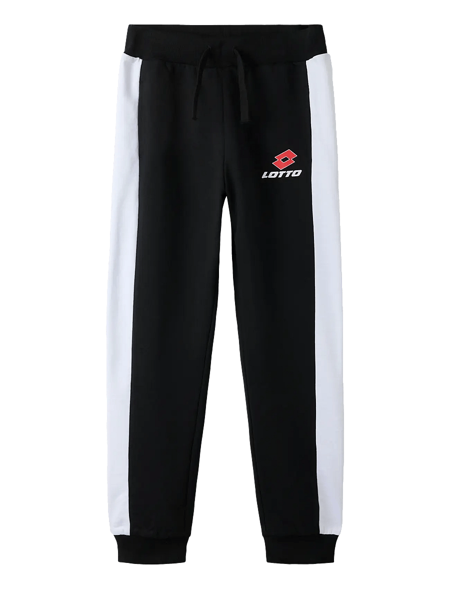 name it - NKNJOG LOTTO NREG SWE PANT UNB LNOOS VDE - dressipüksid - black - 0