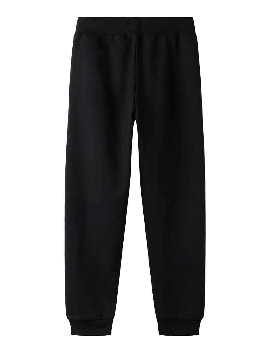 name it - NKNJOG LOTTO NREG SWE PANT UNB LNOOS VDE - dressipüksid - black - 1