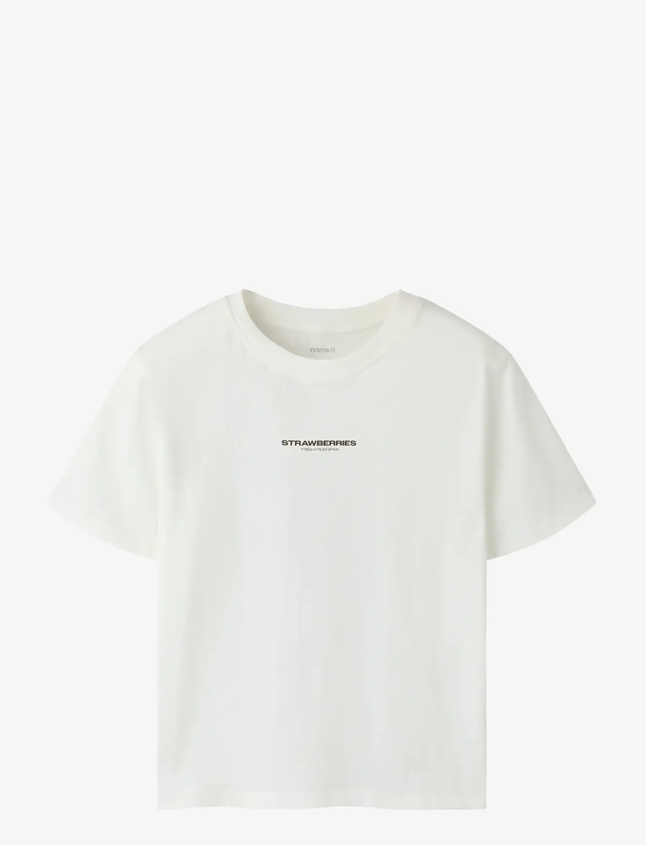 name it - NKFHILANSA SS NREG TOP - kortærmede t-shirts - cloud dancer - 1