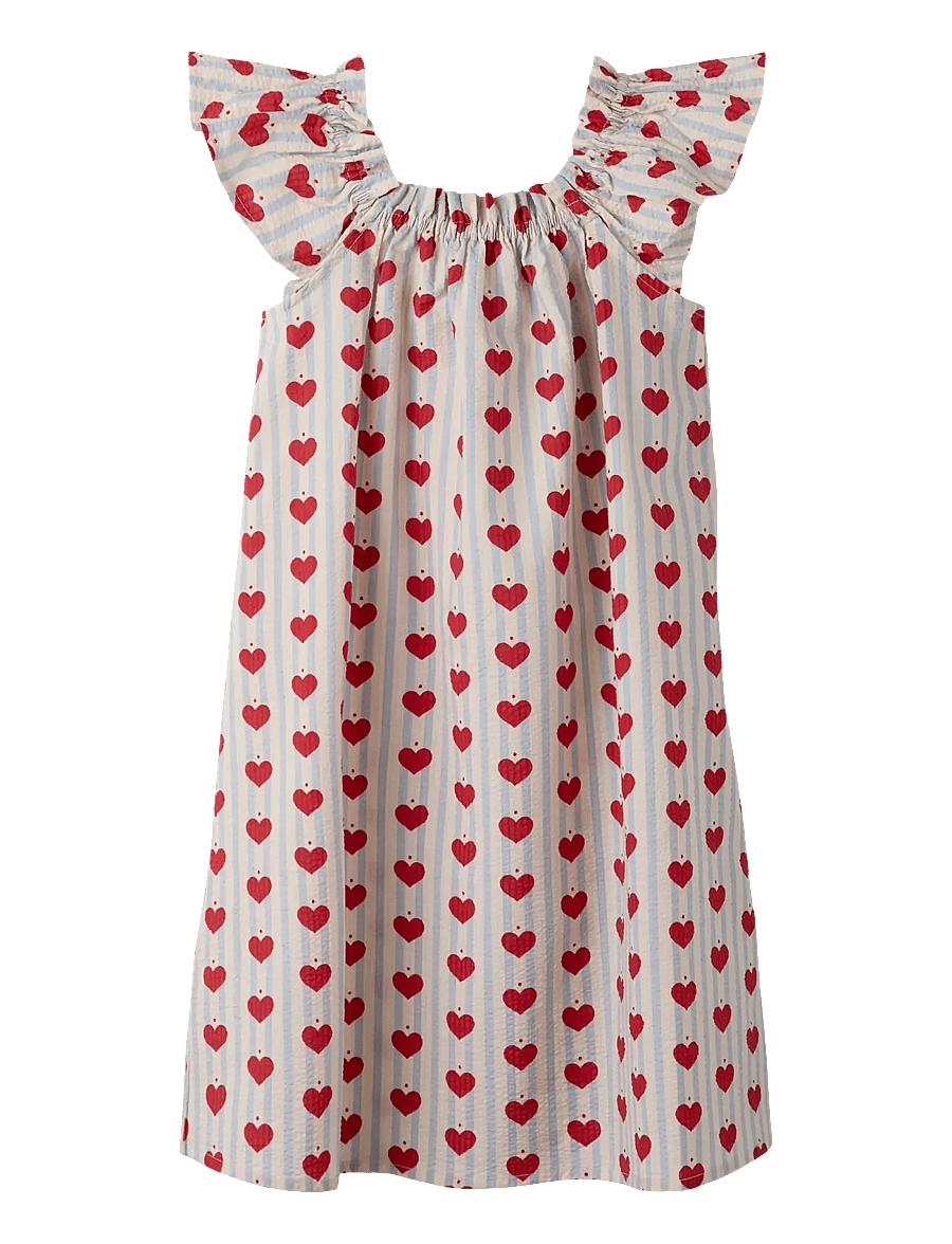 name it - NMFHULLA SS DRESS - kurzärmelige freizeitkleider - pearl blue - 0