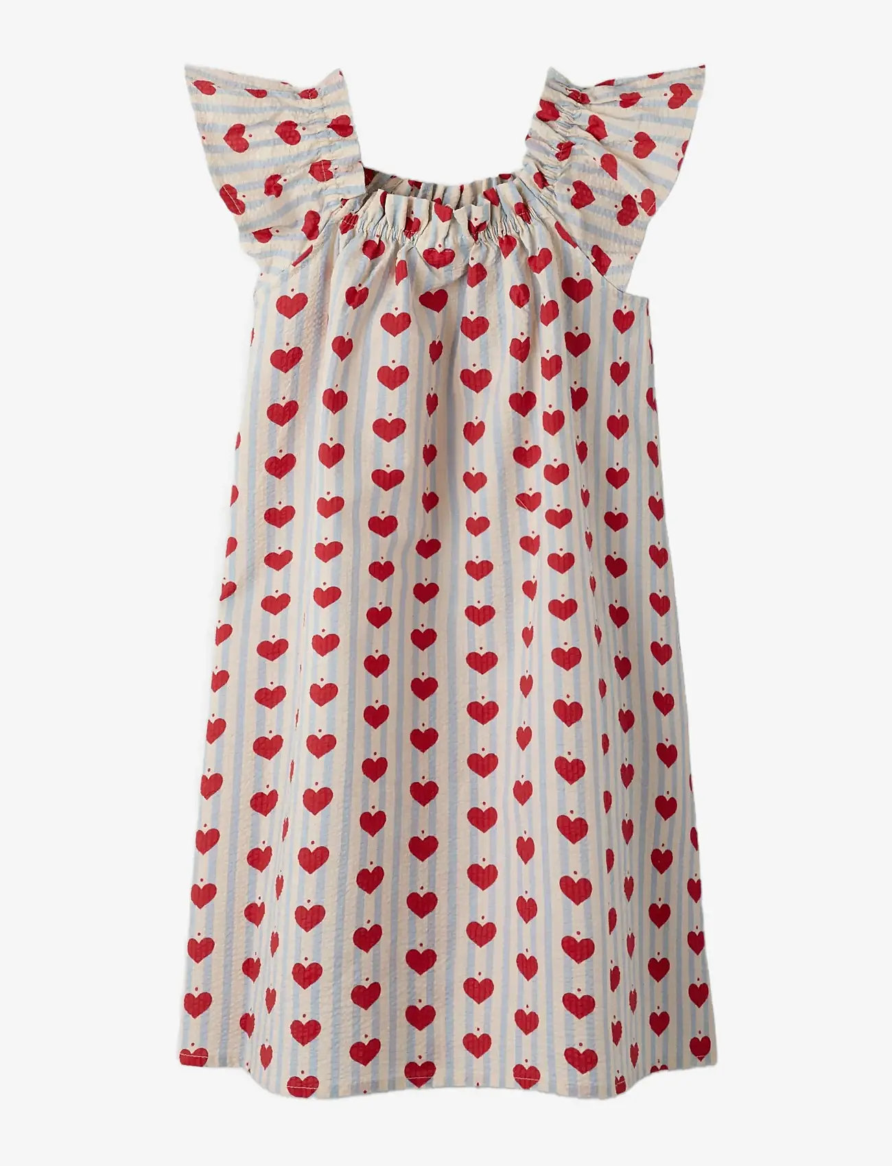 name it - NMFHULLA SS DRESS - lühikeste varrukatega vabaaja kleidid - pearl blue - 1