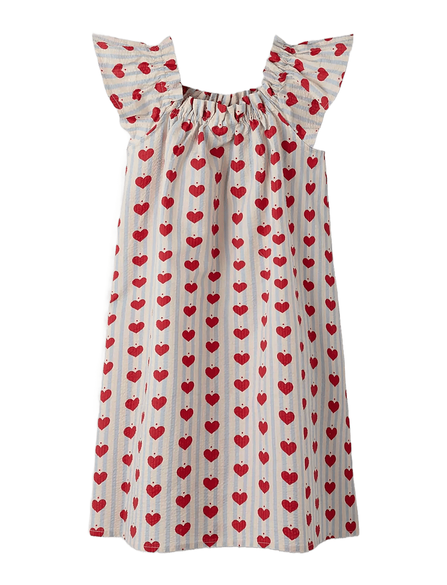 name it - NMFHULLA SS DRESS - kurzärmelige freizeitkleider - pearl blue - 1