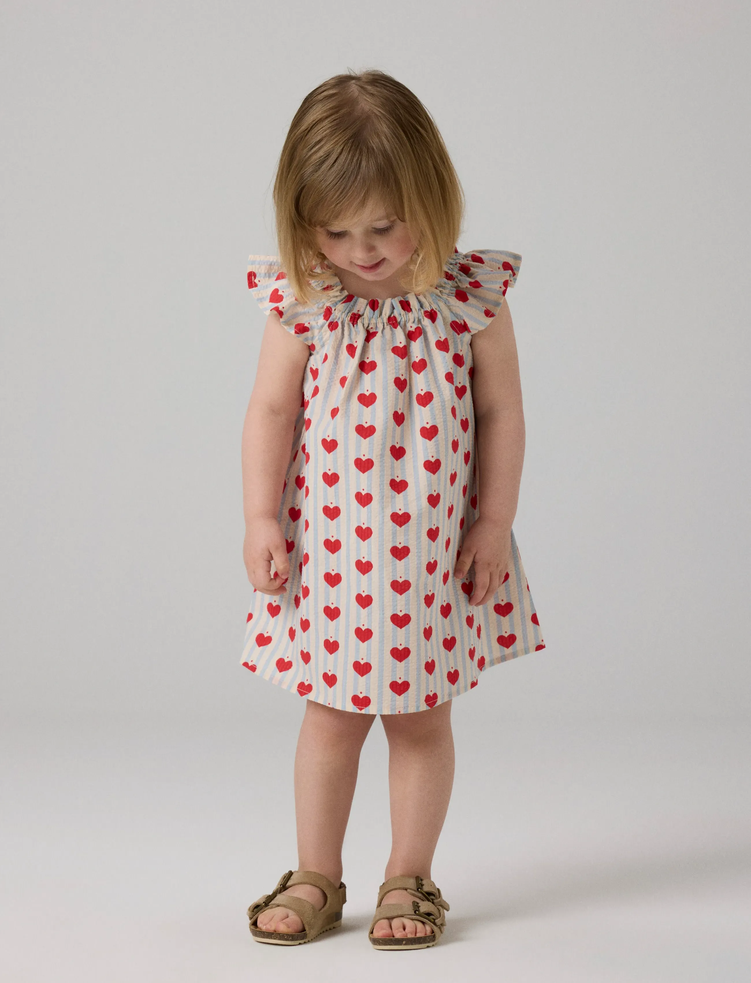name it - NMFHULLA SS DRESS - kortærmede hverdagskjoler - pearl blue - 2