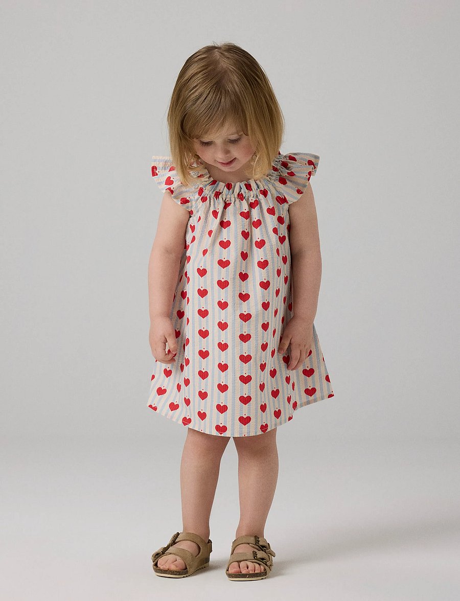 name it - NMFHULLA SS DRESS - kurzärmelige freizeitkleider - pearl blue - 2