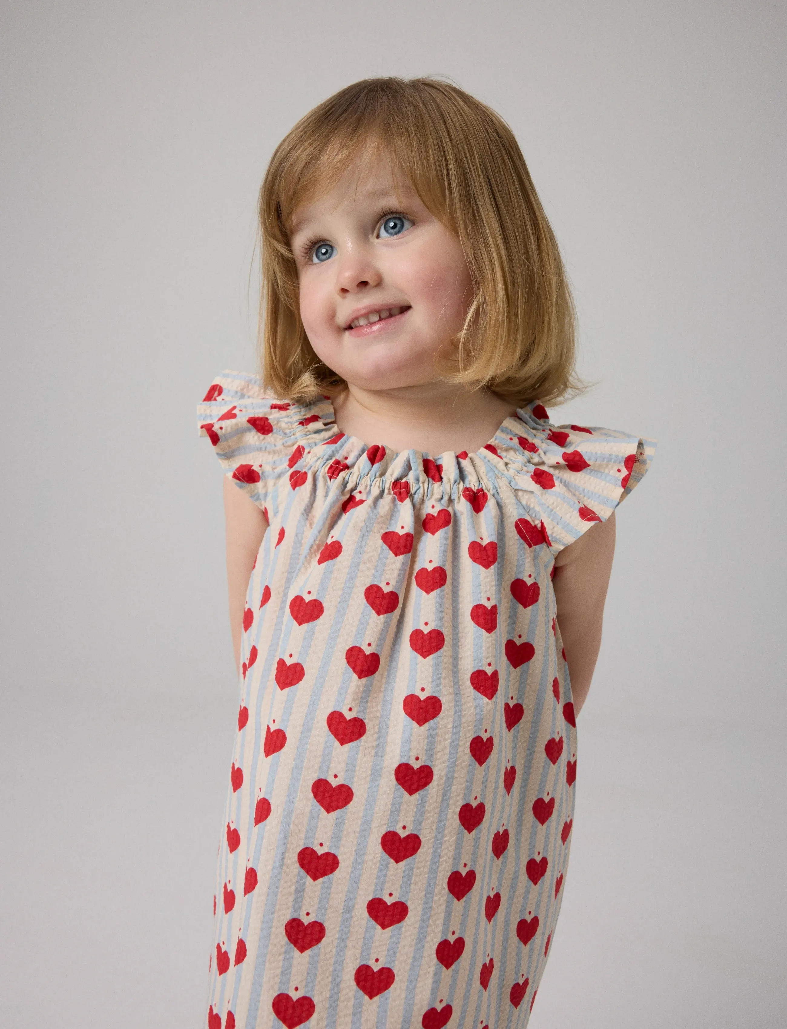 name it - NMFHULLA SS DRESS - kortærmede hverdagskjoler - pearl blue - 3