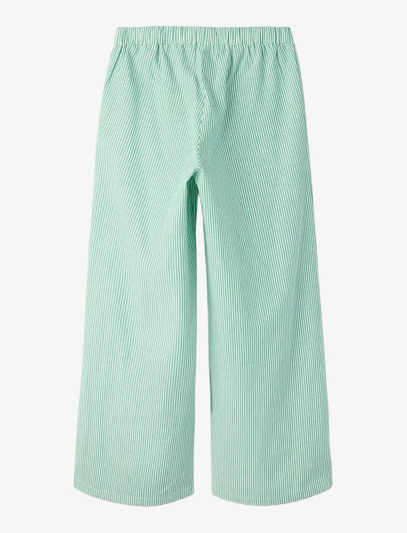 name it - NKFHINNA WIDE PANT - gode sommertilbud - bosphorus - 1