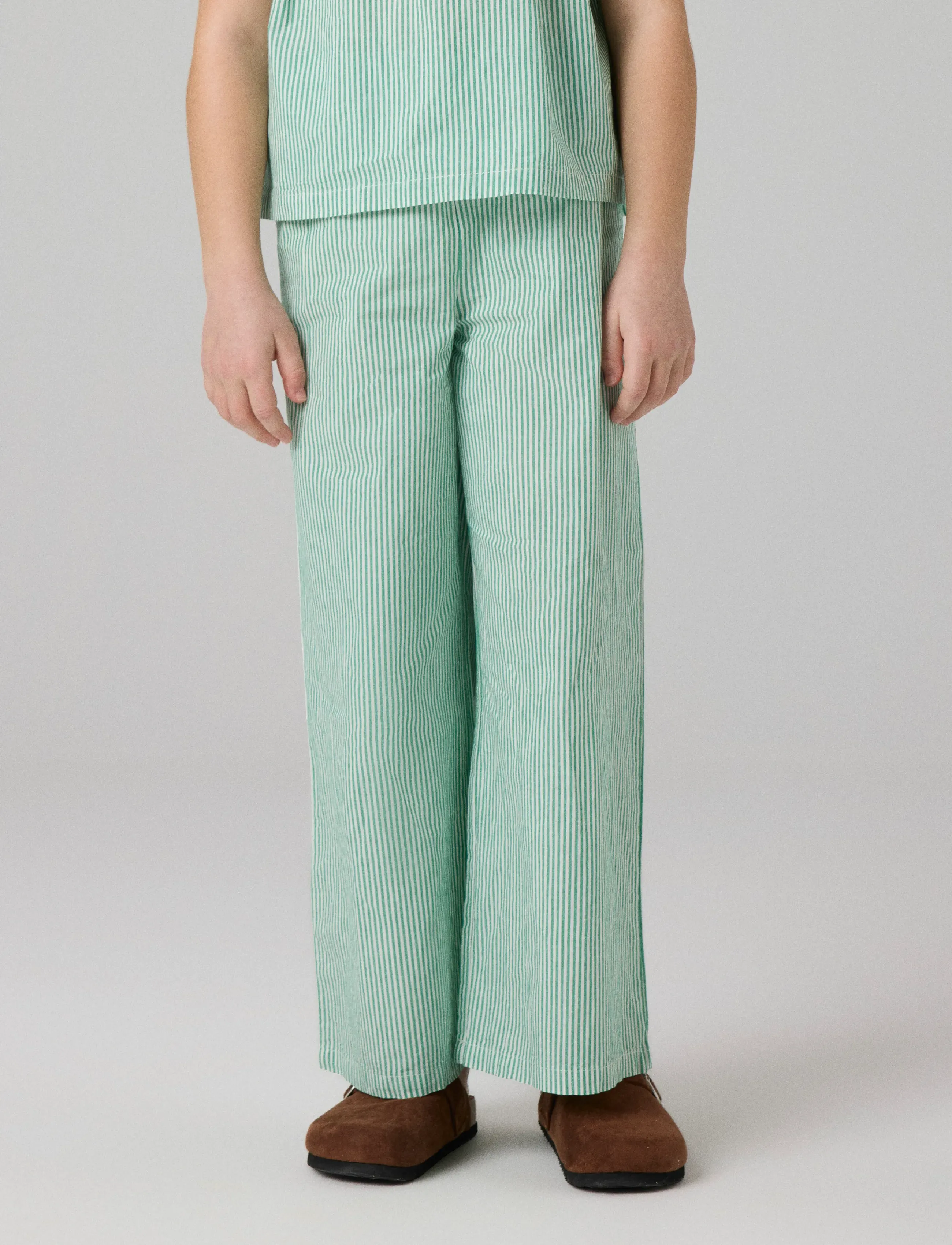 name it - NKFHINNA WIDE PANT - einkaufen nach alter von - bosphorus - 3