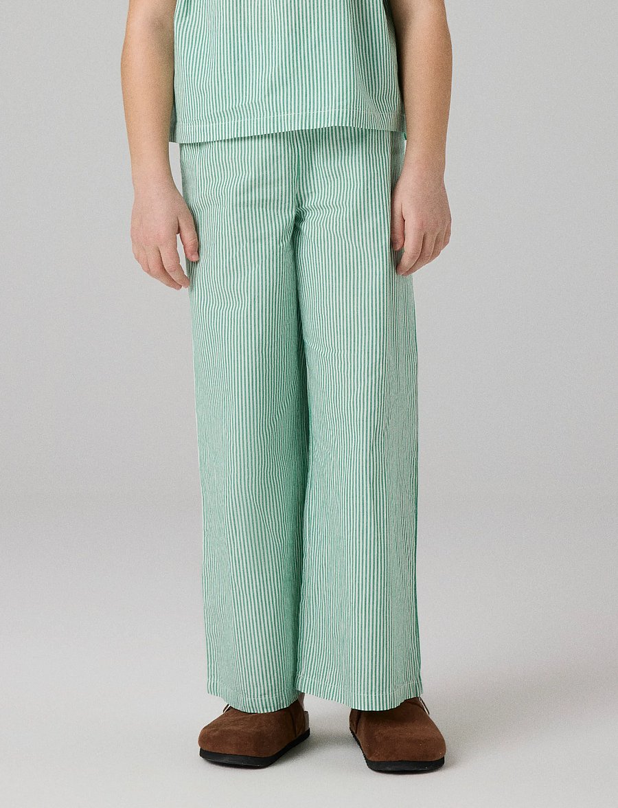 name it - NKFHINNA WIDE PANT - osta vanuse järgi - bosphorus - 3