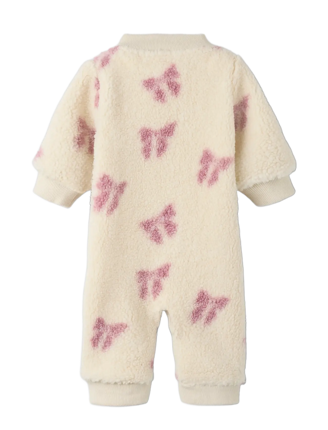 name it - NBFOLAJA NREG TEDDY SUIT - långärmade bodysuits - birch - 1
