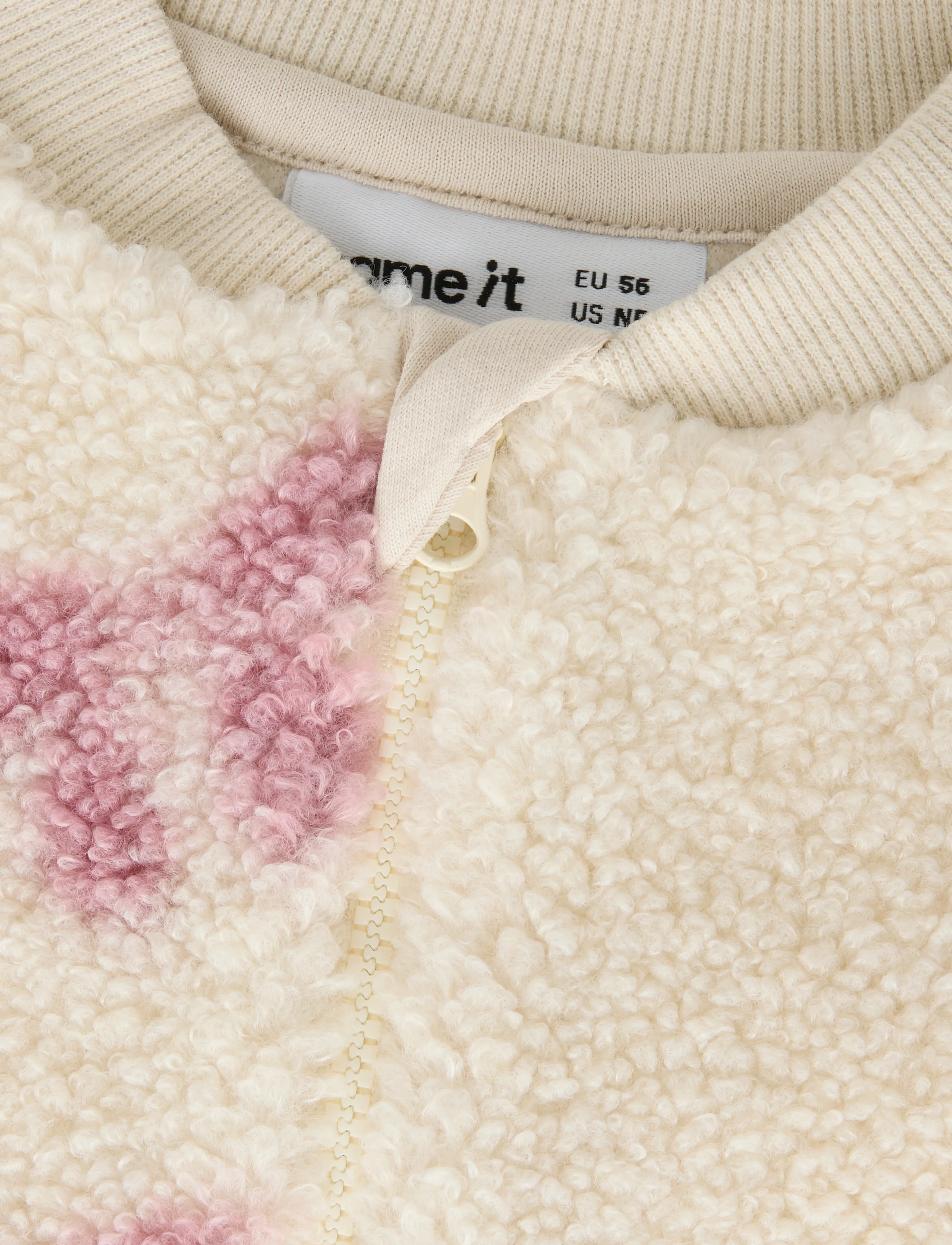 name it - NBFOLAJA NREG TEDDY SUIT - långärmade bodysuits - birch - 2