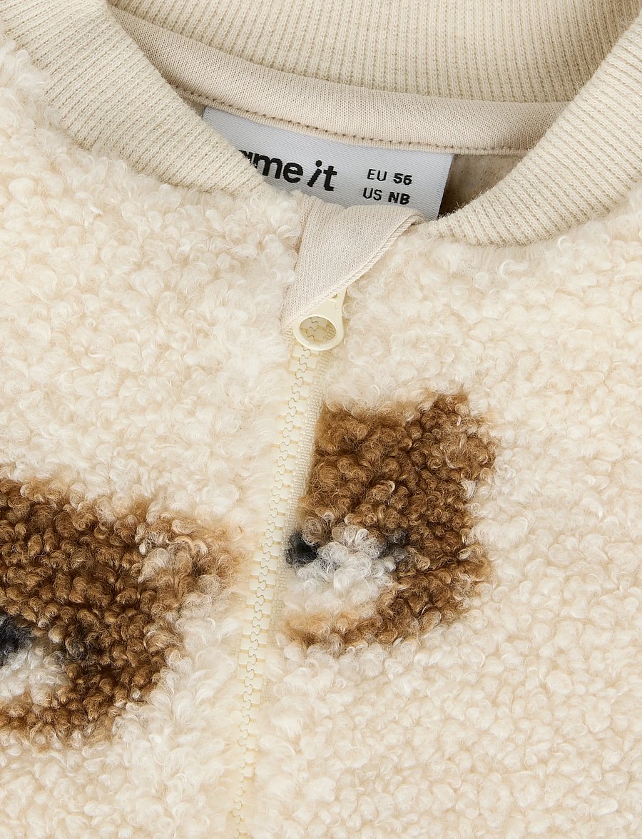 name it - NBMORLAJ NREG TEDDY SUIT - byxdress - birch - 2