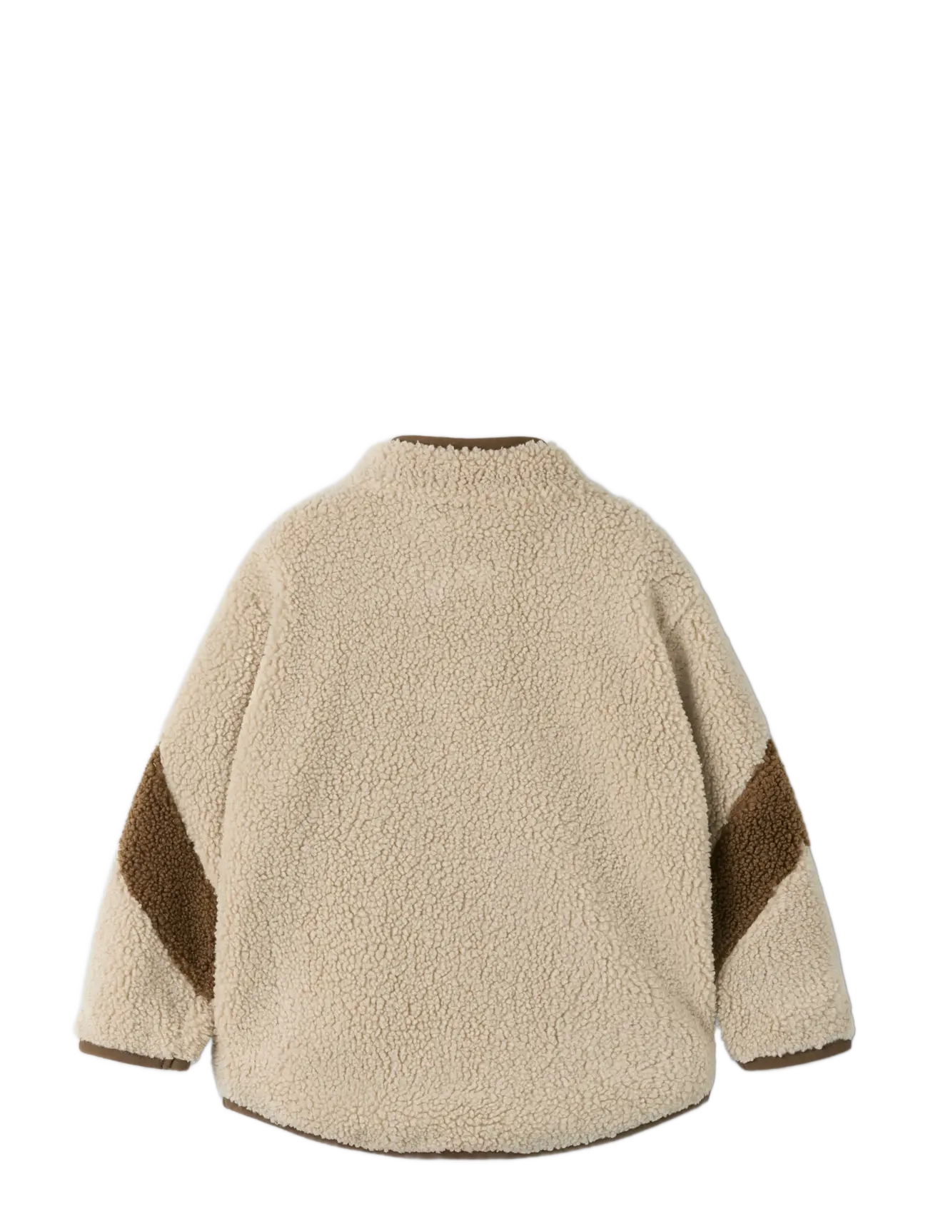 name it - NMMORIAS NERG TEDDY JACKET - fleecejackor - island fossil - 1