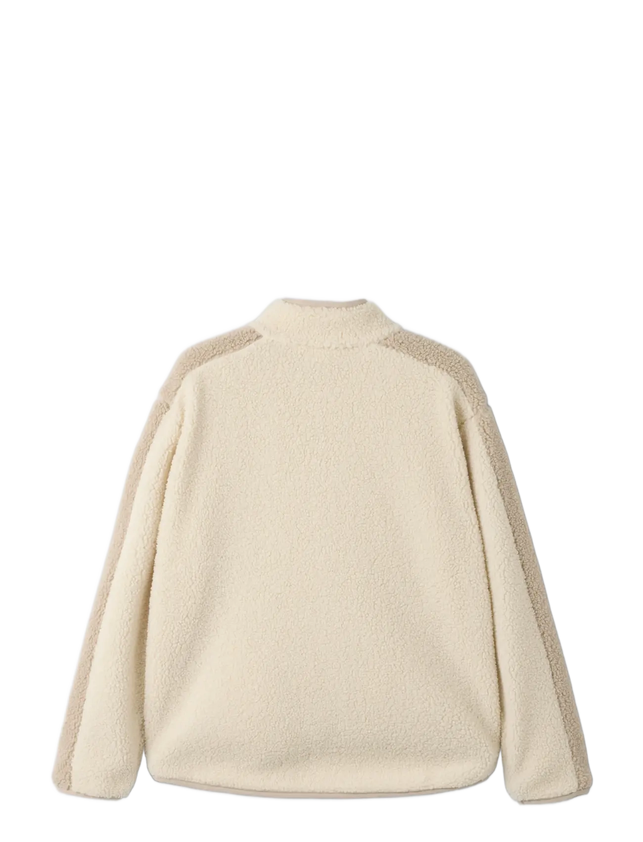 name it - NKFOMAJAL NREG TEDDY JACKET - fleecejackor - birch - 1
