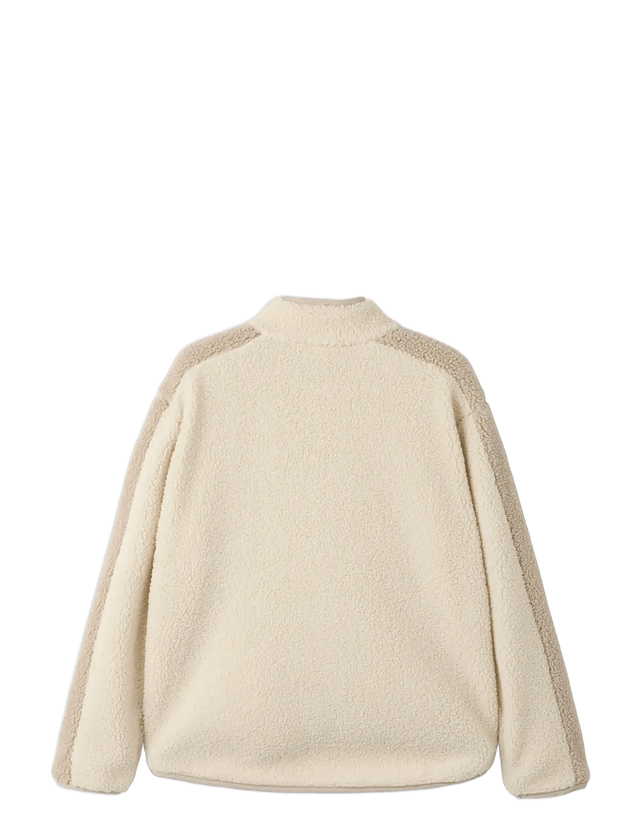 name it - NKFOMAJAL NREG TEDDY JACKET - fleecejackor - birch - 1