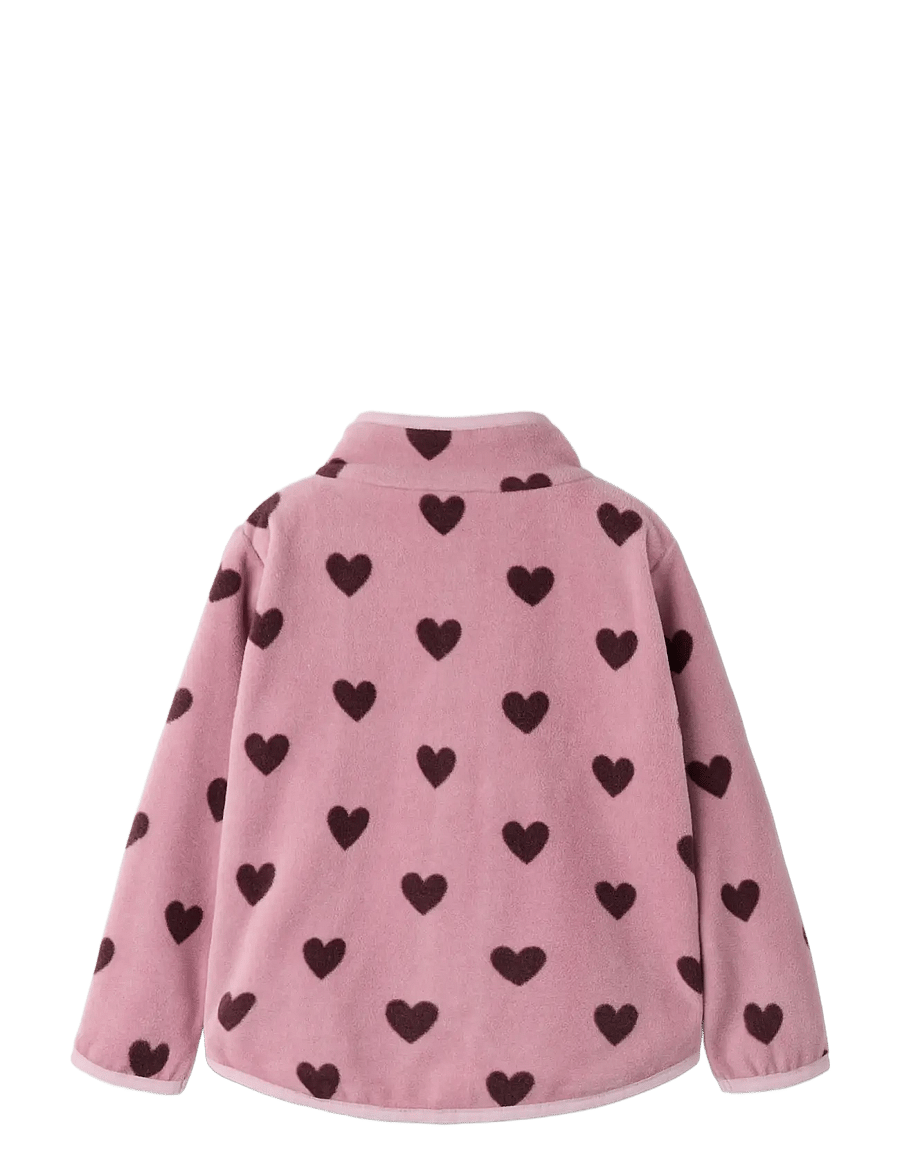 name it - NMFOLAJAS NREG FLEECE JACKET - fleecejackor - mauve shadows - 1