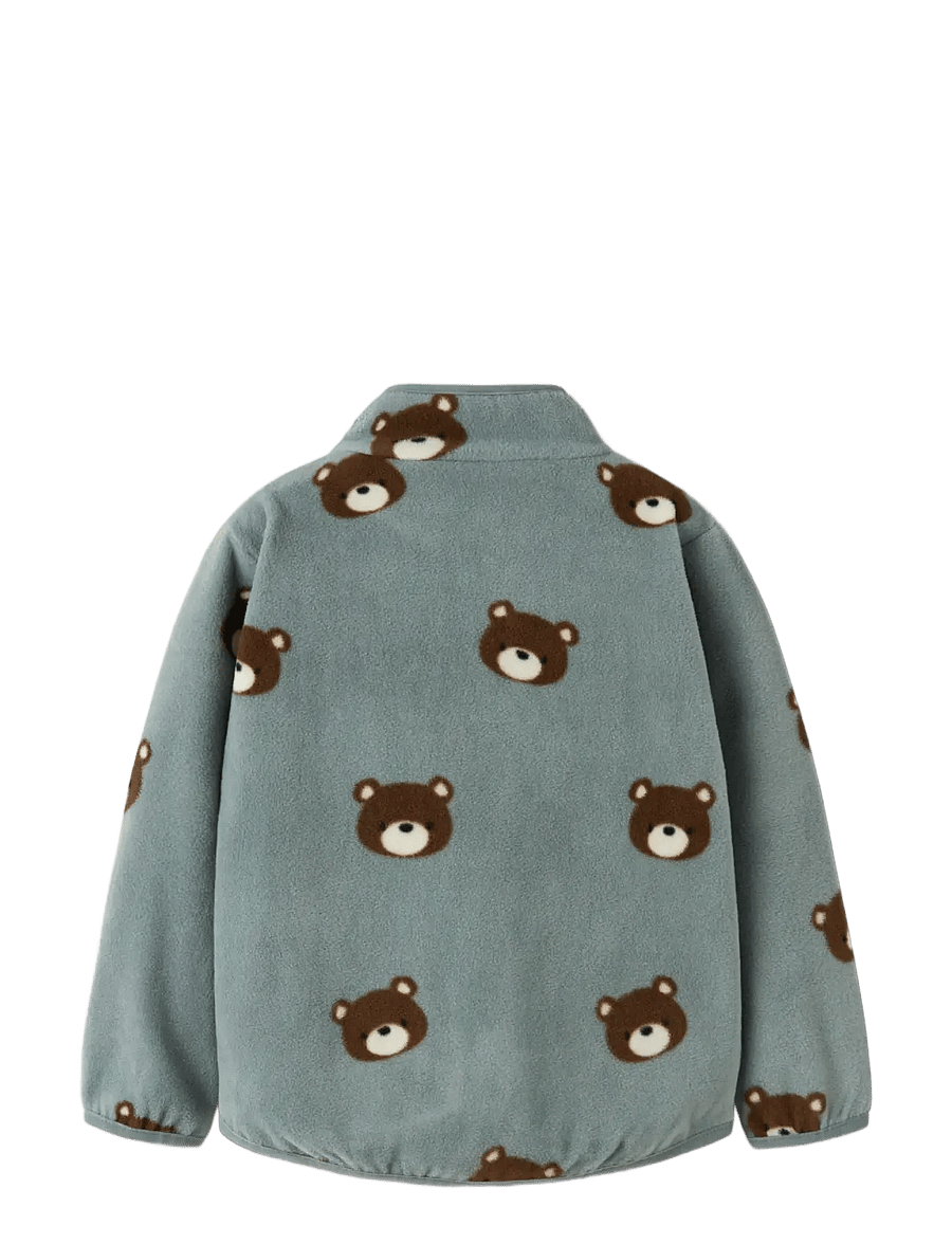 name it - NMMORLAJS NREG FLEECE JACKET - fleecejacken - abyss - 1