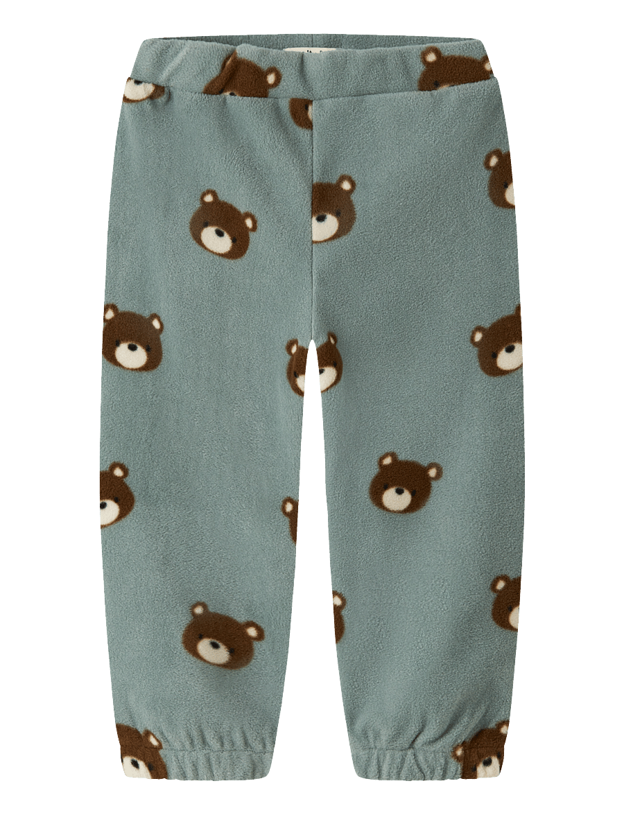 name it - NMMORLAJS NREG FLEECE PANT - mjukisbyxor - abyss - 0