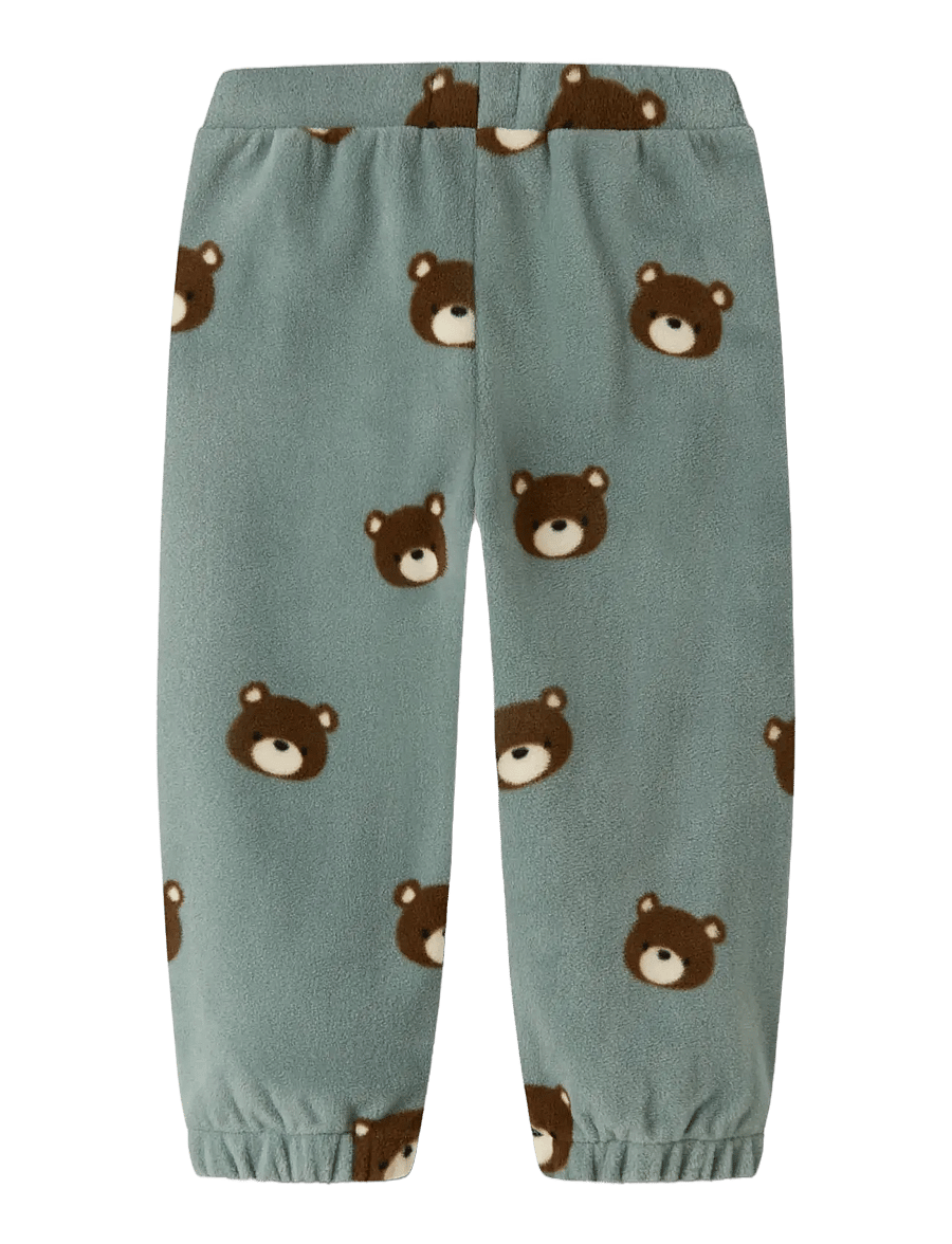 name it - NMMORLAJS NREG FLEECE PANT - mjukisbyxor - abyss - 1