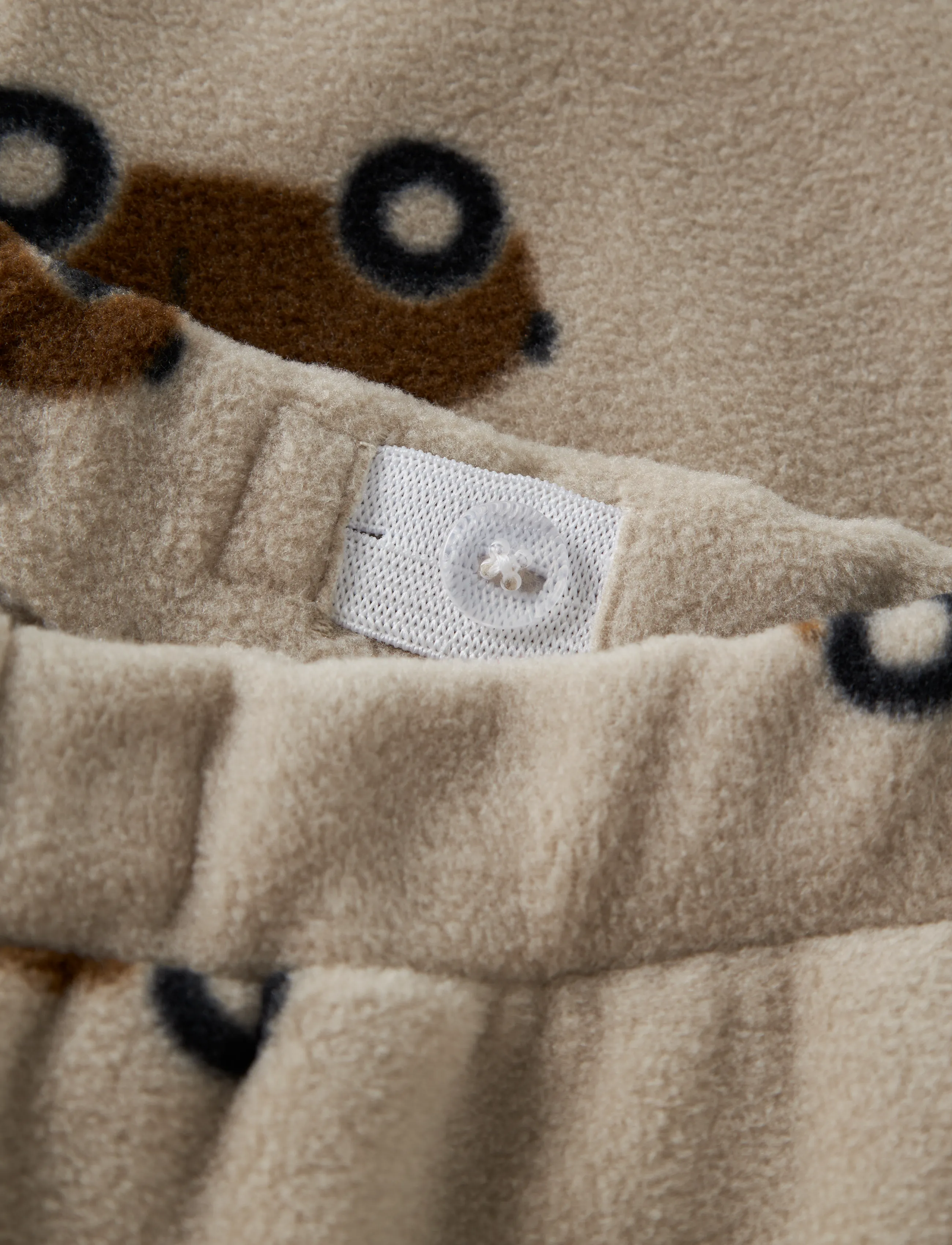 name it - NMMORLAJS NREG FLEECE PANT - mjukisbyxor - island fossil - 2