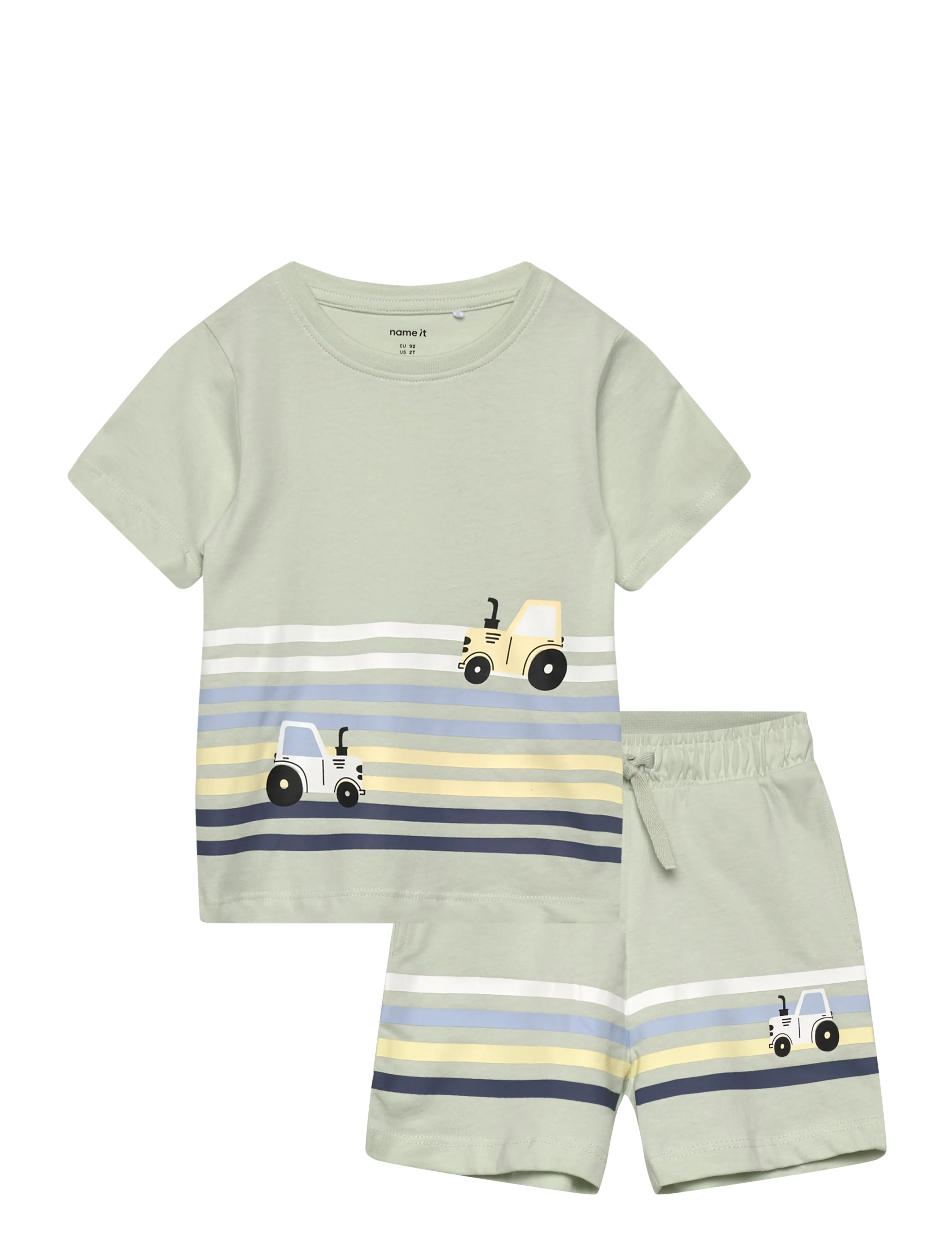 name it NMMHECTORS SHORTS SET - Sets - PALE AQUA / blue