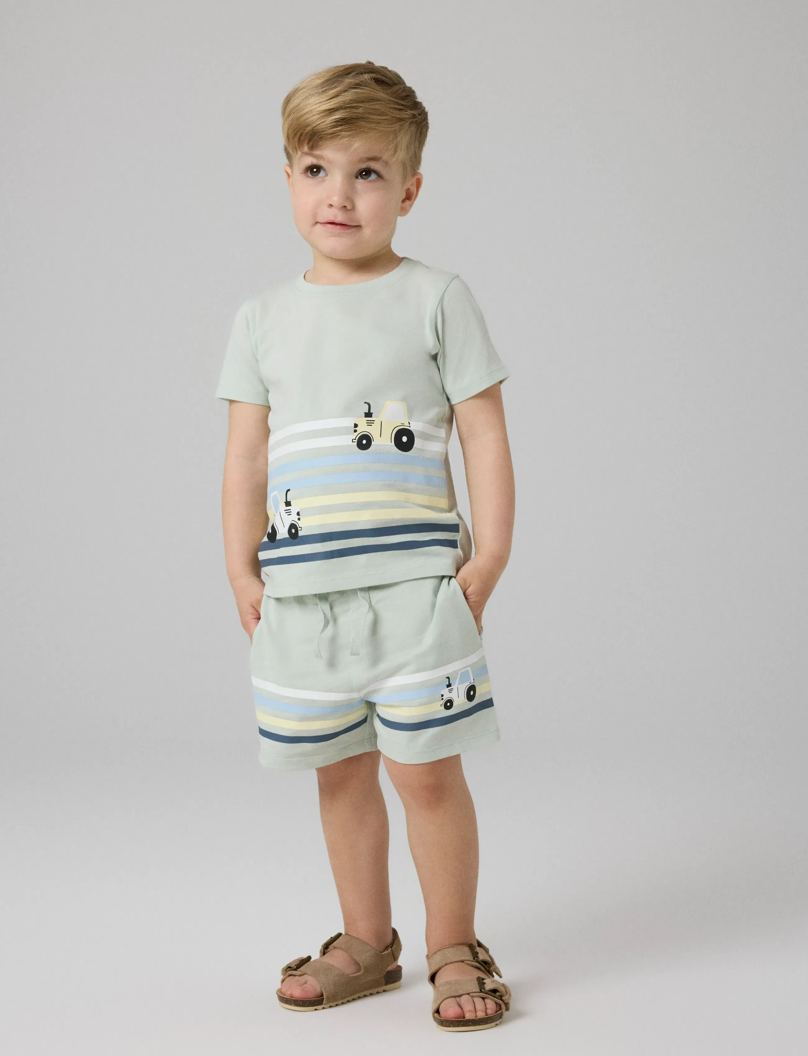 name it - NMMHECTORS SHORTS SET - suvised sooduspakkumised - pale aqua - 3