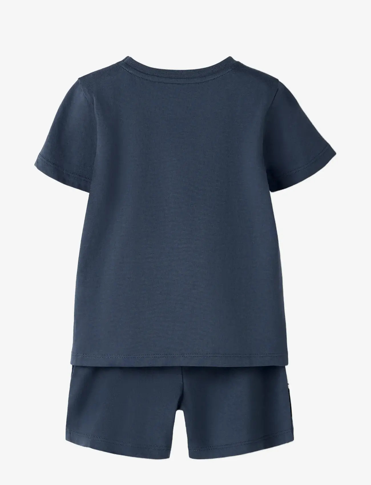 name it - NMMHECTORS SHORTS SET - sæt med kortærmet t-shirt - vintage indigo - 1