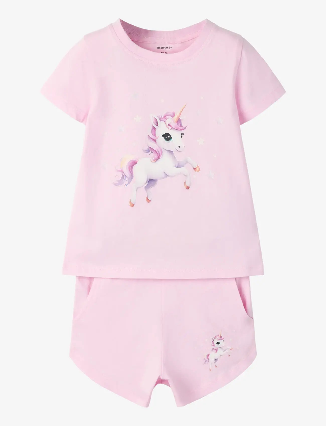 name it - NMFHELGAS SHORTS SET - sets with short-sleeved t-shirt - pirouette - 0