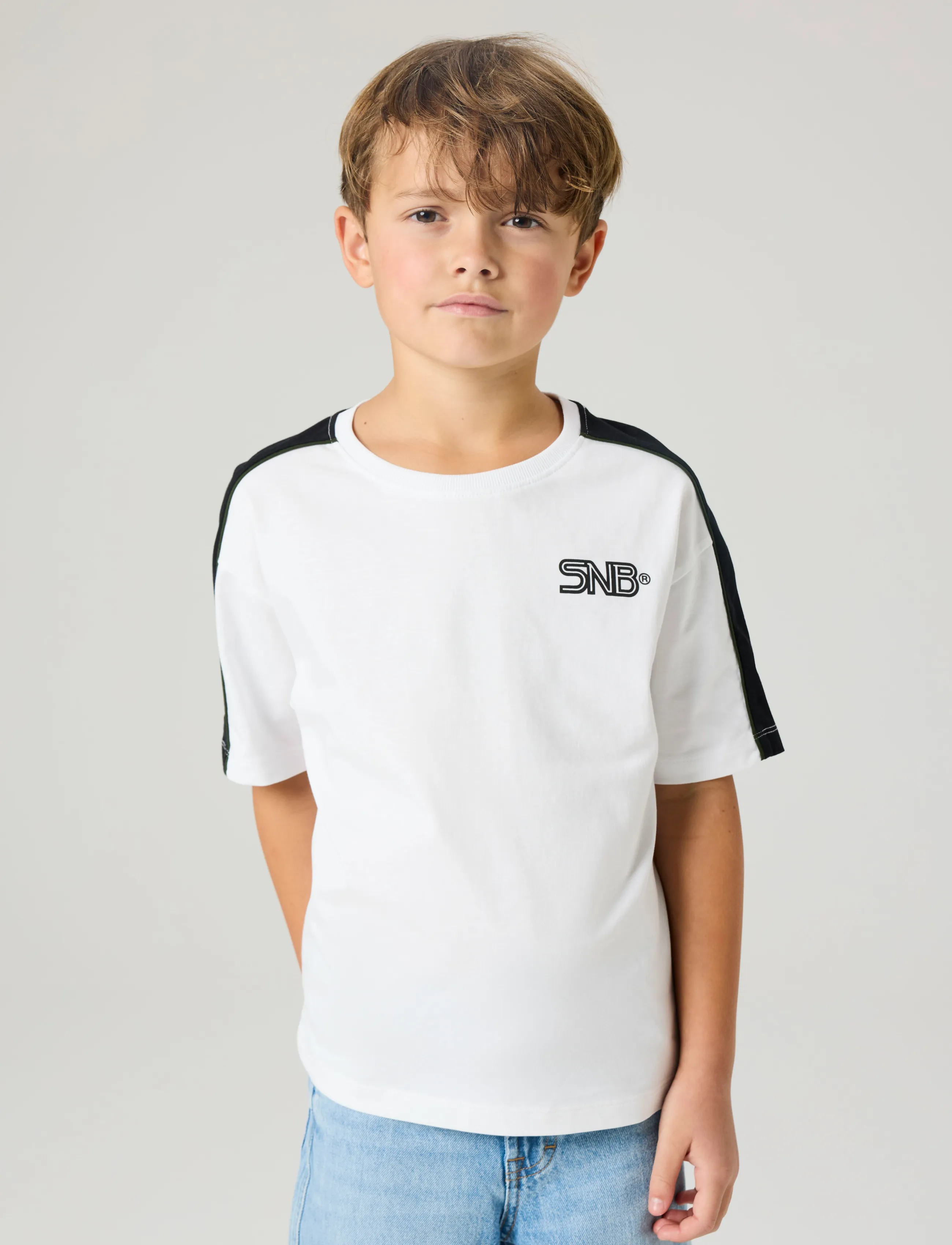 name it - NKMFREDDO SS RLX TOP - bright white - 3