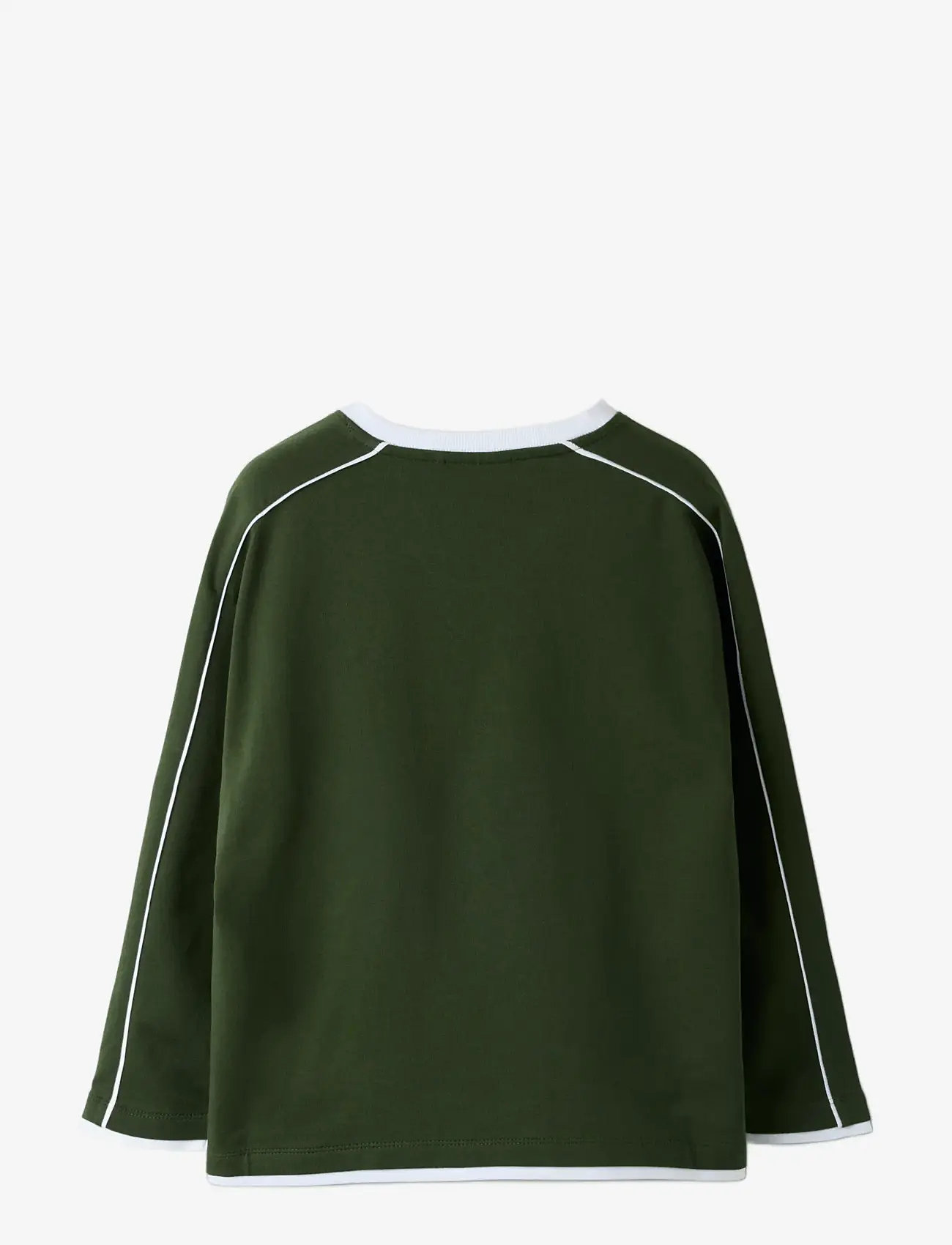 name it - NKMFRED LS RLX LIGHT SWE UNB - sweatshirts - kombu green - 1