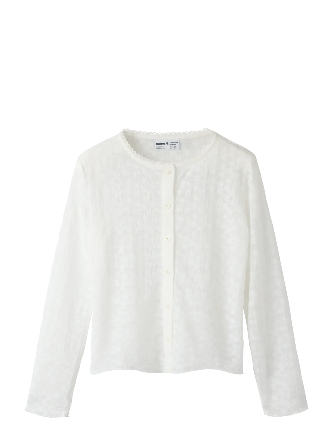 name it NKFFRINNA LS CARD - Kläder - BRIGHT WHITE / white