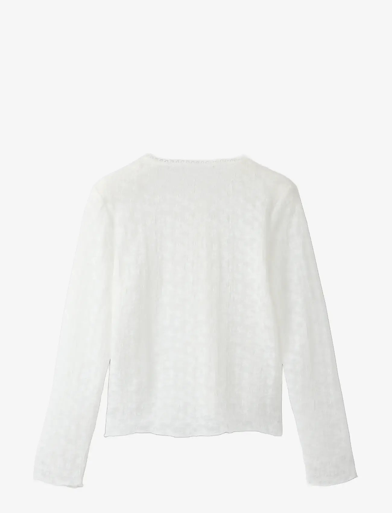 name it - NKFFRINNA LS CARD - cardigans - bright white - 1
